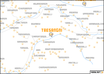 map of Taesang-ni