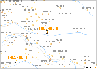 map of Taesang-ni