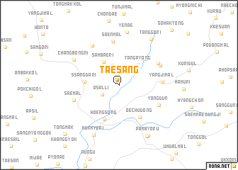 map of Taesang