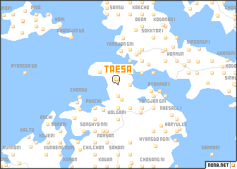 map of Taesa