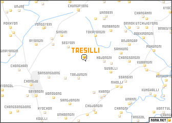 map of Taesil-li