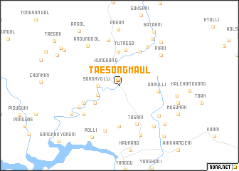 map of Taesŏngmaŭl