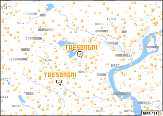 map of T\