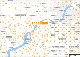 map of Taesong-ni