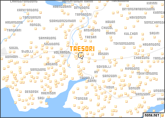 map of Taesori