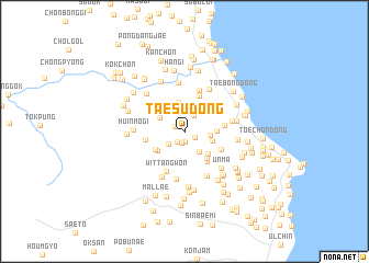 map of Taesu-dong