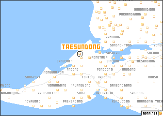 map of Taesun-dong