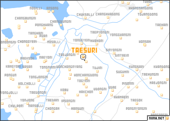 map of Taesu-ri