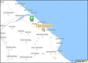 map of Taesuwŏn