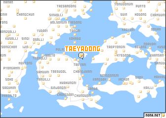 map of Taeya-dong