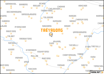 map of Taeya-dong