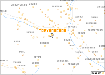 map of T\