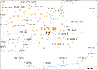 map of Taeyang-ni