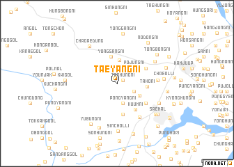 map of T\