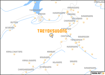 map of Taeyŏksu-dong