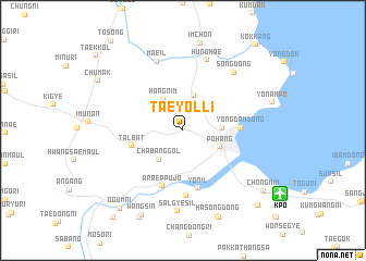 map of Taeyŏl-li