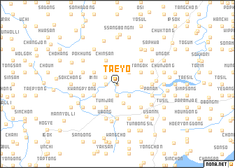 map of Taeyŏ
