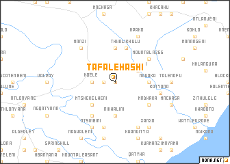 map of Tafalehashi