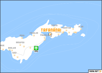 map of Tafananai