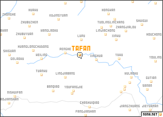 map of Tafan