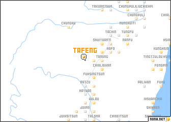 map of Ta-feng