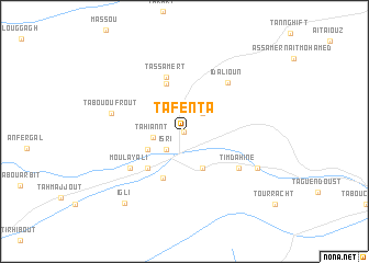 map of Tafenta