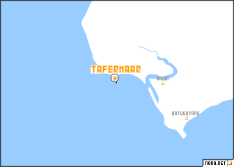 map of Tafermaar