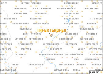 map of Tafertshofen