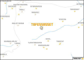 map of Tafessasset