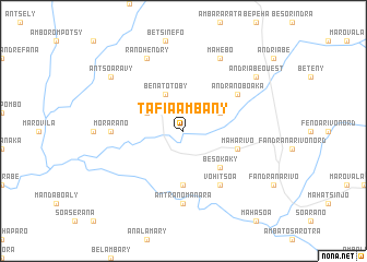 map of Tafia Ambany