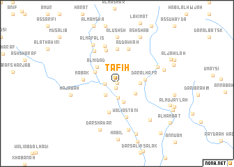 map of Tafih