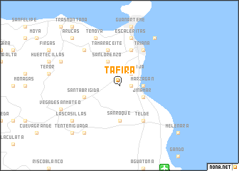 map of Tafira