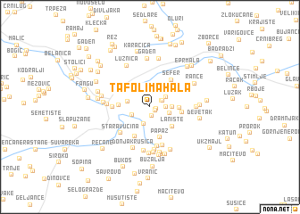 map of Tafoli Mahala