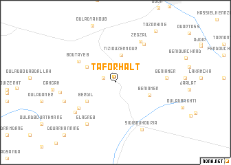 map of Taforhalt