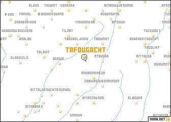 map of Tafougacht