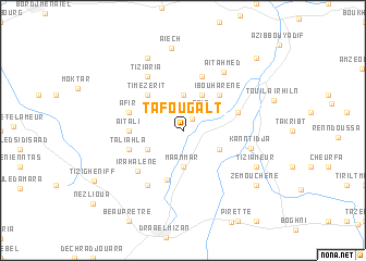 map of Tafougalt