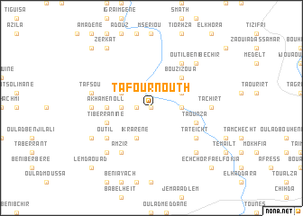 map of Tafournouth