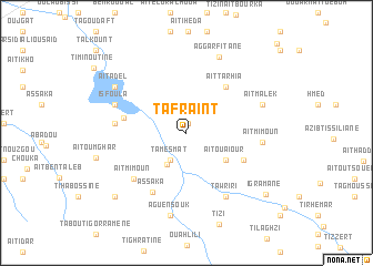 map of Tafraïnt