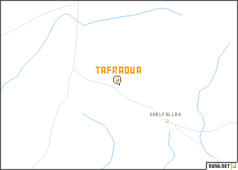 map of Tafraoua