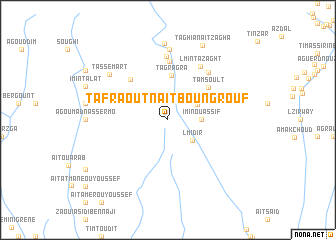 map of Tafraout nʼAït Bou nʼGrouf