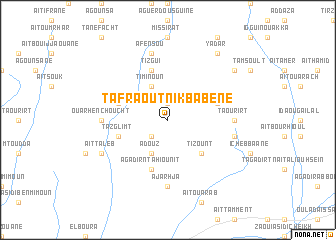 map of Tafraout nʼIkbabene