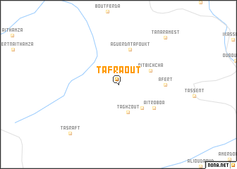 map of Tafraout