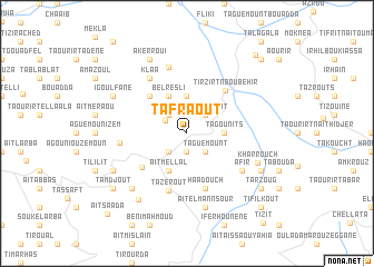 map of Tafraout