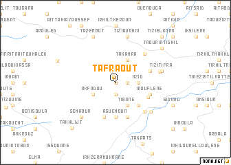 map of Tafraout