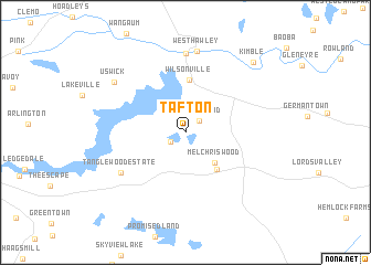 map of Tafton