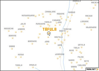 map of Tafula