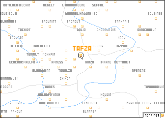 map of Tafza