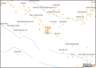 map of Tāf