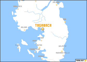 map of Tagabaca