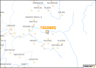 map of Tagabas